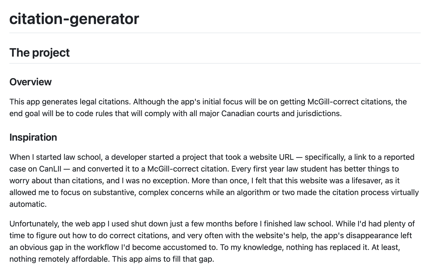 Citation Generator screenshot